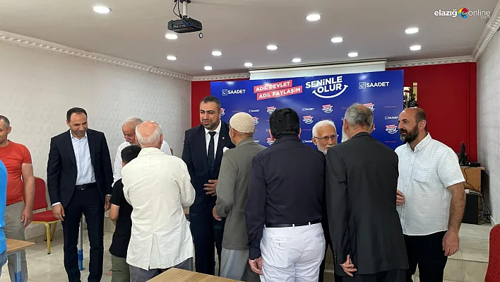 Elazığ'da Saadet Partisi ve MİLKO'dan Birlik Mesajı: 'İktidar Çok Yakın!'