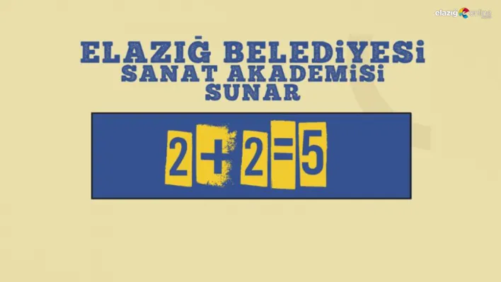 Elazığ'da sanat dolu bir gece: '2+25' ile eğlenceyi kaçırmayın!