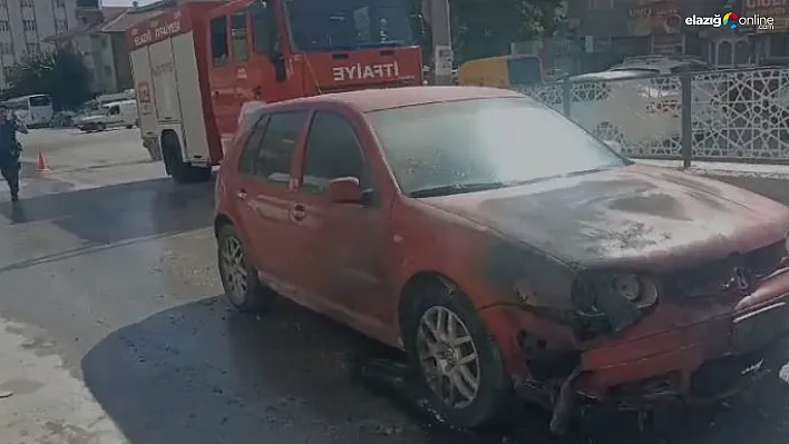 Sıcaklara artık araçlar bile dayanamıyor!