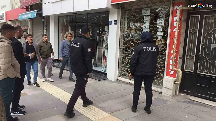 Elazığ'da bir kişi uğradığı silahlı saldırı sonucu yaralandı