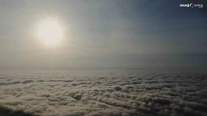 Elazığ'da Sis ve Güneş Bir Arada: Büyüleyici Doğa Görüntüsü!