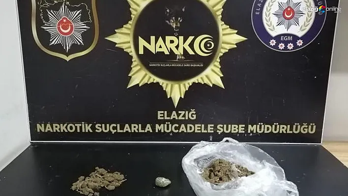 Elazığ Narko'dan sokak satıcılarına operasyon