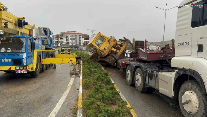 Elazığ'daki kaza ucuz atlatıldı!