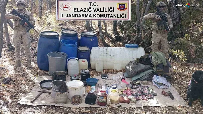 Elazığ Arıcak'ta Jandarma Ekiplerinden Teröristlere Darbe!