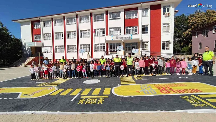 Elazığ'da trafik bilinci gelişimi faaliyetleri sürüyor