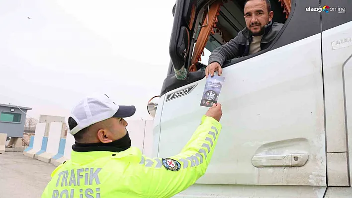 Elazığ'da Kış Lastiği Denetimleri Başladı: Sürücülere Önemli Uyarılar!