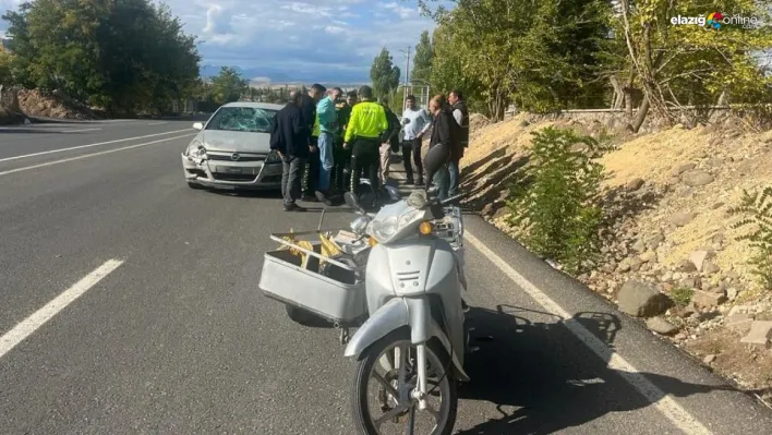 Karakoçan'da trafik kazası! 1 ağır yaralı