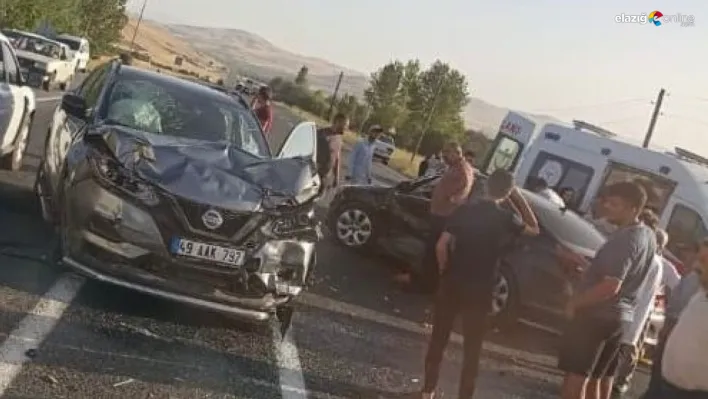 Elazığ- Bingöl karayolunda feci kaza! 8 yaralı