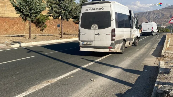 Elazığ-Malatya Karayolu Gözeli kavşağında kaza!