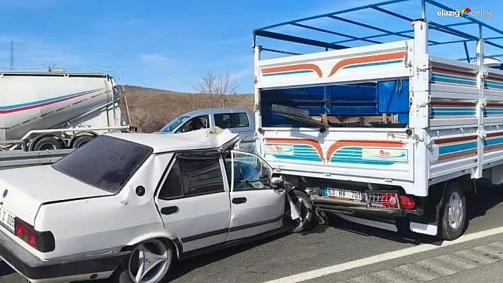 Elazığ-Bingöl Karayolu'nda Trafik Kazası: 2 Yaralı