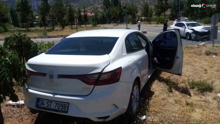 Elazığ'da trafik kazası: 3 yaralı