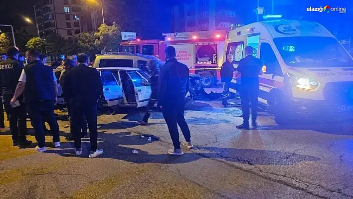 Elazığ'da Gece Yarısı Korkutan Kaza: 3 Kişi Yaralandı!