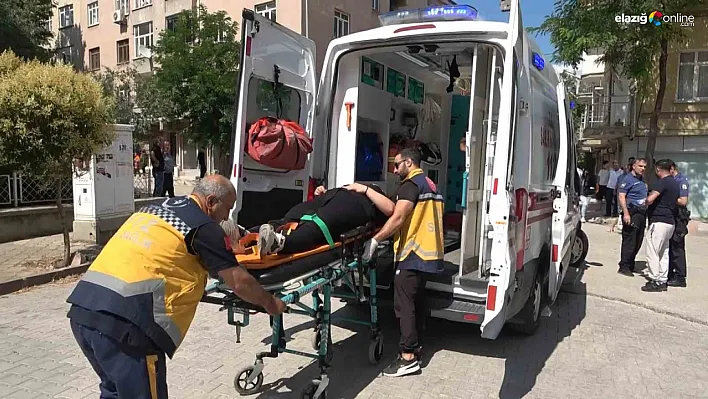Elazığ Yeni Mahalle'de trafik kazası!