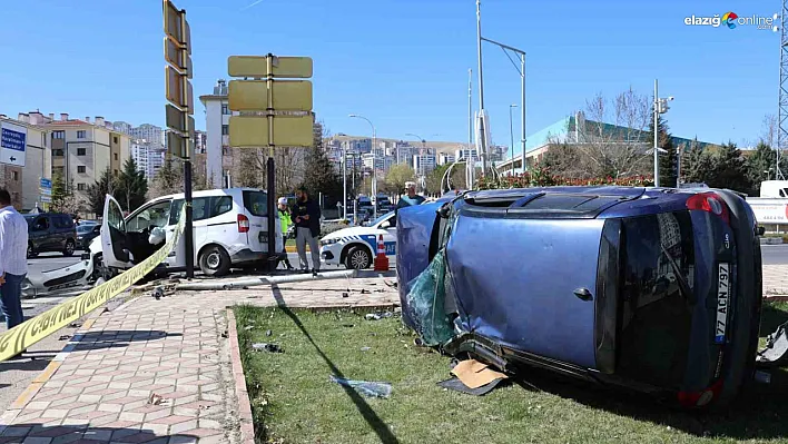 Önce araca ardından anne ve kızına çarptı