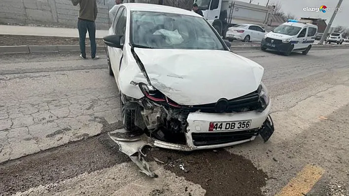 Elazığ'da Trafik Kazası: Sürücü Duvara Çarptı, 2 Kişi Yaralandı!