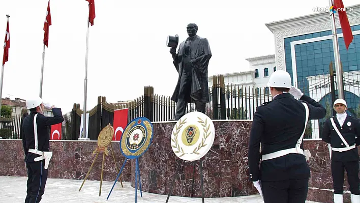 Elazığ'da Türk Polis Teşkilatının 178'inci kuruluş yıl dönümü kutlandı