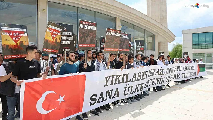 Gazze İçin Elazığ Ayakta: Fırat Üniversitesi'nden Anlamlı Protesto!