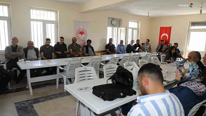 Zirai Donun Ardından Elazığ'da Üreticilere Yönelik Eğitimler Başladı! İşte Detaylar!