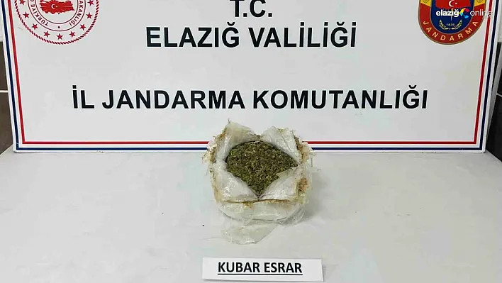 Elazığ'da Uyuşturucuyla Mücadelede Kararlılık: Jandarmadan Başarılı Operasyon!