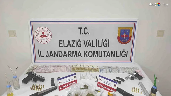 Elazığ emniyetinden uyuşturucu operasyonu