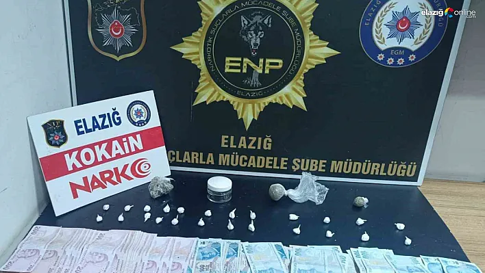 Elazığ'da Uyuşturucu Satıcılarına Darbe!