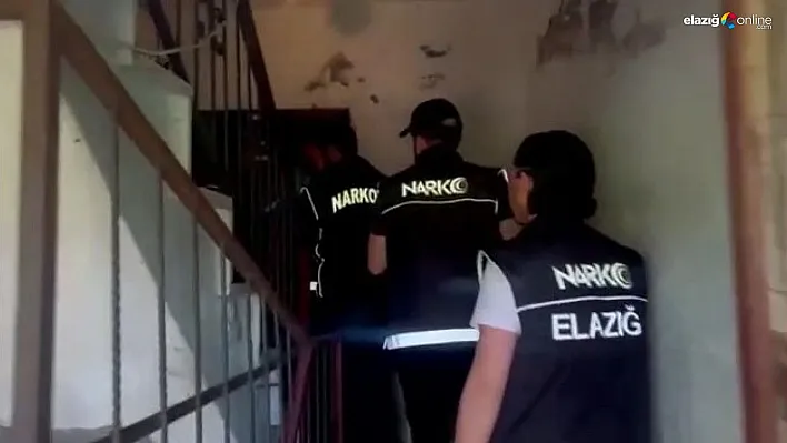Elazığ Narko'dan operasyon üstüne operasyon! Uyuşturucuya geçit yok
