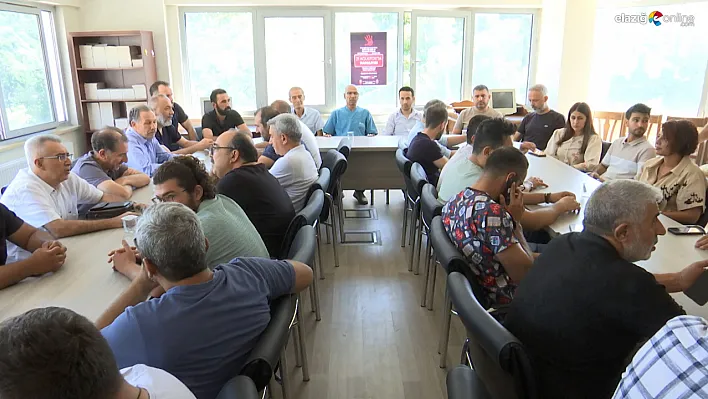 Elazığ'da Veteriner Hekimler şiddete karşı iş bıraktı