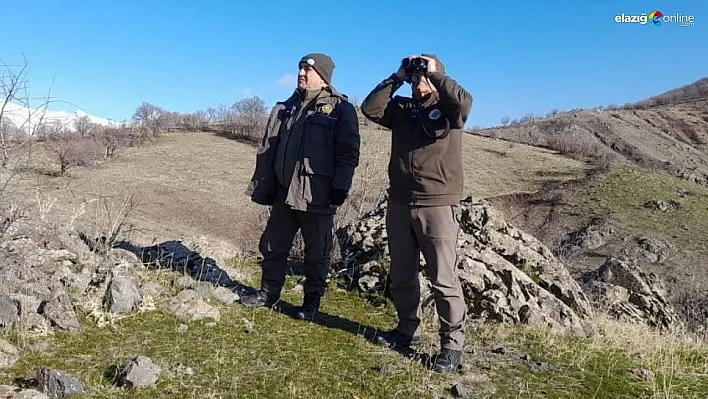 Elazığ'da yasa dışı avcılık yapan 3 kişiye idari işlem uygulandı