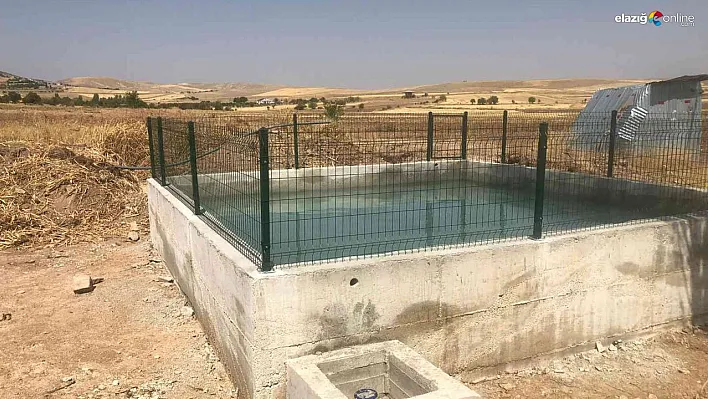 Elazığ İl Özel İdaresi sulama projelerine yenilerini eklemeye devam ediyor