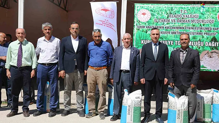 Elazığ'da Çiftçiye Dev Destek: Yüzde 75 Hibeli Fasulye Tohumu Dağıtımı Başladı!