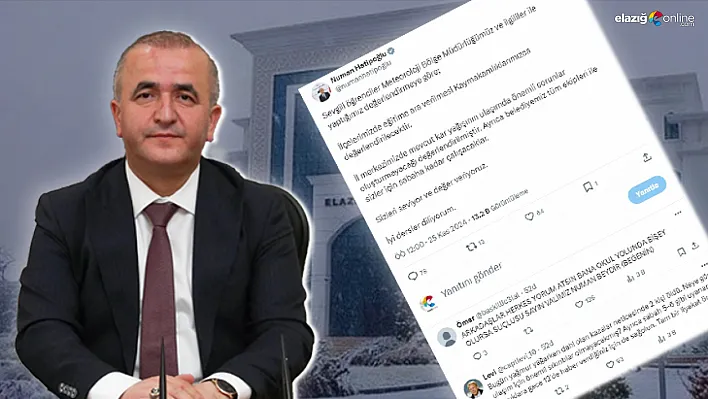 Elazığ'daki Öğrencilerden Kar Tatili Tepkisi: Sosyal Medya Yangın Yeri!