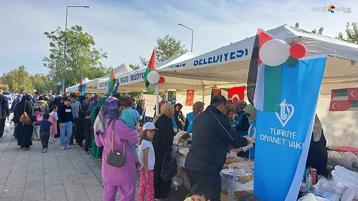 Filistin ve Malatya'daki depremzedeler unutulmadı