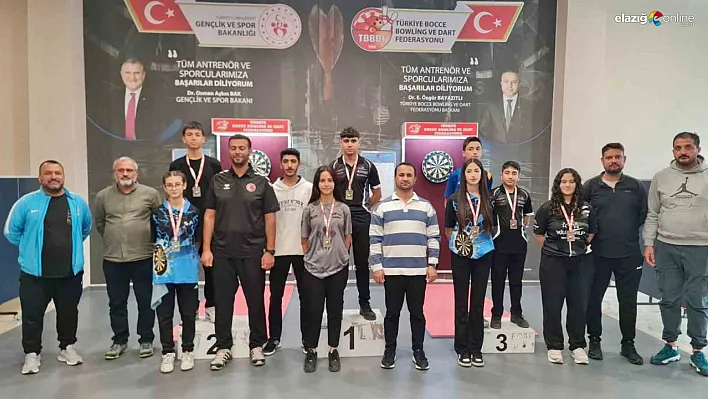 Ankara'daki Dart Şampiyonasında Elazığ Rüzgarı!