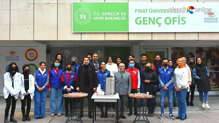 Elazığ GSİM'den üniversite öğrencilere sınav ikramı