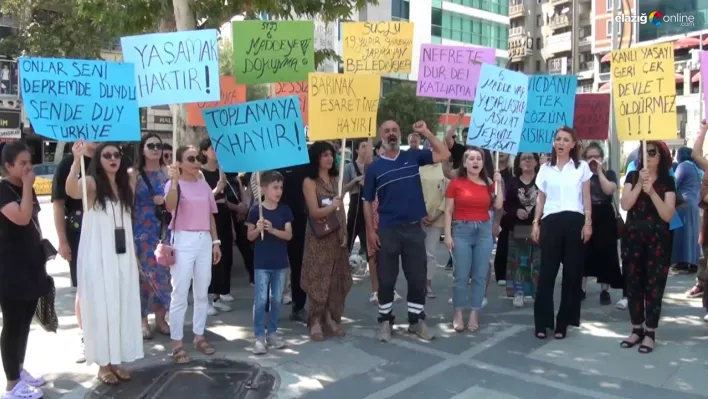 Elazığ hayvan hakları savunucuları TBMM'ye seslendi: Kanun teklifi geri çekilsin!