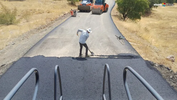 Elazığ İl Özel İdaresi'nden 47 ayrı noktada yoğun çalışma