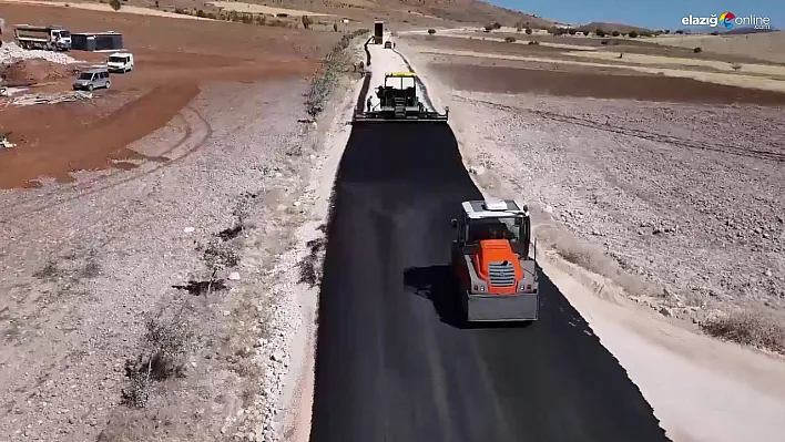 Elazığ İl Özel İdaresi'nden Kırsal Ulaşımda Modern Hamle