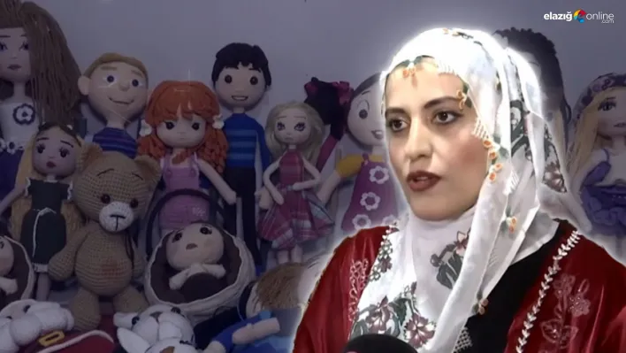 Elazığ'ın unutulmaya yüz tutmuş el sanatları 'Amigurumi' ile birleşti