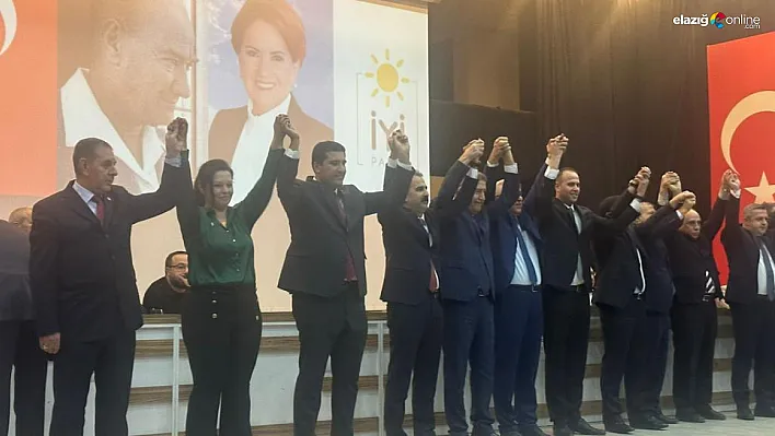 Elazığ İYİ Parti temayül yoklaması sonuçları belli oldu