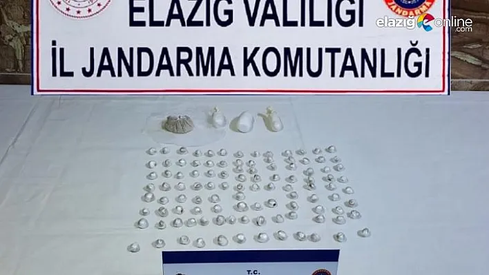 Elazığ jandarmasından uyuşturucuya sıfır tolerans