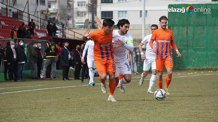 Elazığ Karakoçan FK, 1 puanı son dakikada kurtardı