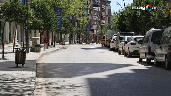 Elazığ 82 Saatlik Kısıtlamayı Sakin Geçiriyor