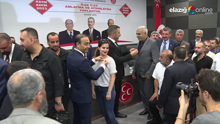 Elazığ MHP'de İl İstişare Toplantısına yoğun katılım