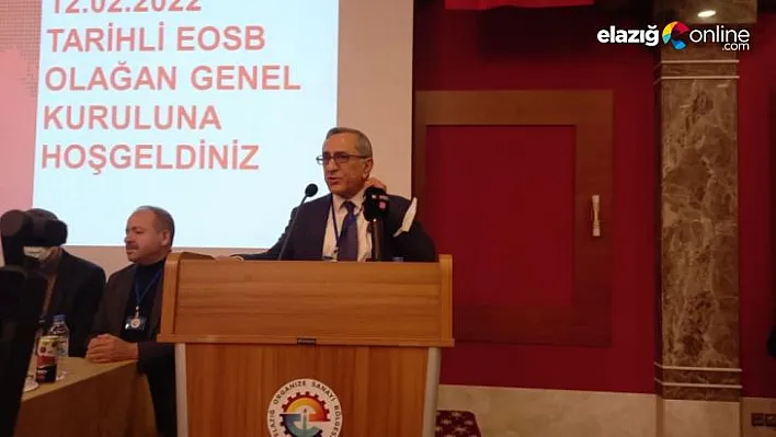 Elazığ OSB'de Başkan Suat Öztürk güven tazeledi
