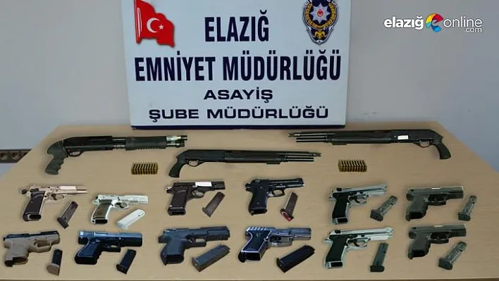 Elazığ polisinden asayiş ve şok uygulaması