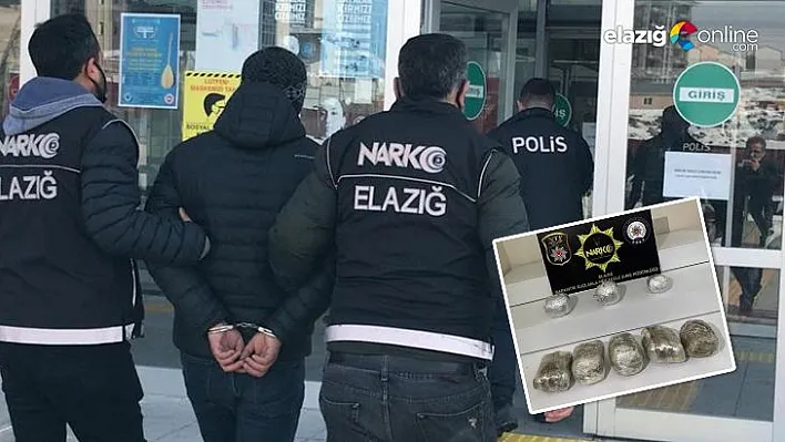 Elazığ polisinden uyuşturucu operasyonu