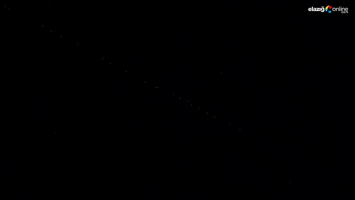 'Starlink' uyduları Elazığ semalarında