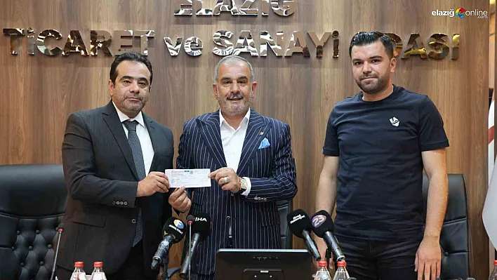TSO Başkanı Alan'dan Elazığspor'a Sürpriz Çek!