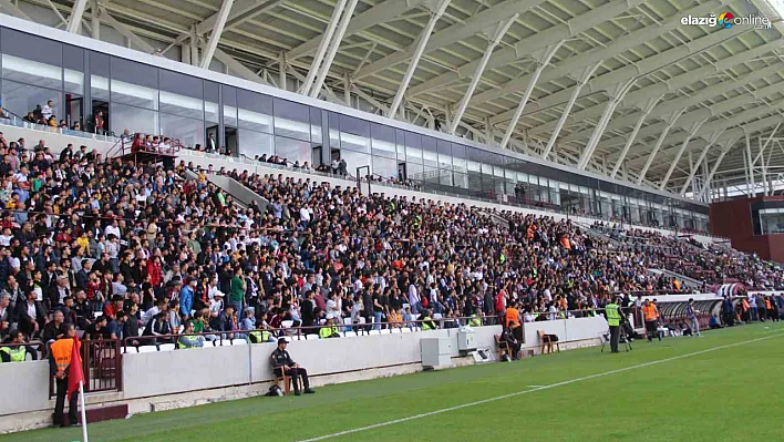 Elazığspor, sonunda taraftarına kavuşuyor