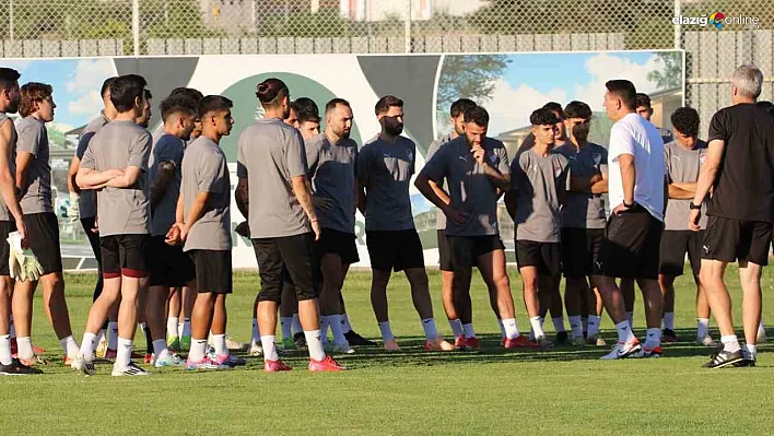 Seza Çimento Elazığspor'da 1. Etap Kamp Sona Erdi, Gözler Bolu Kampında!